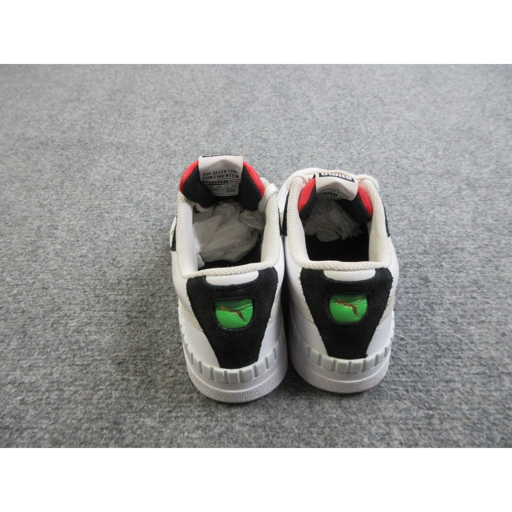 Puma Cali Star Shoes‎ Womens Size 7 White Red Black 373908 01 Leather Sneakers - Picture 4 of 14
